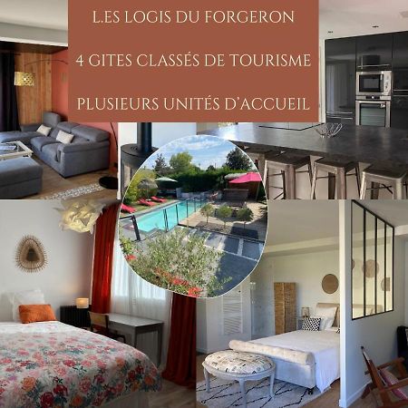 Les Logis Du Forgeron, Gites De Groupe Entre Loire & Vignes Saint-Jean-des-Mauvrets ภายนอก รูปภาพ